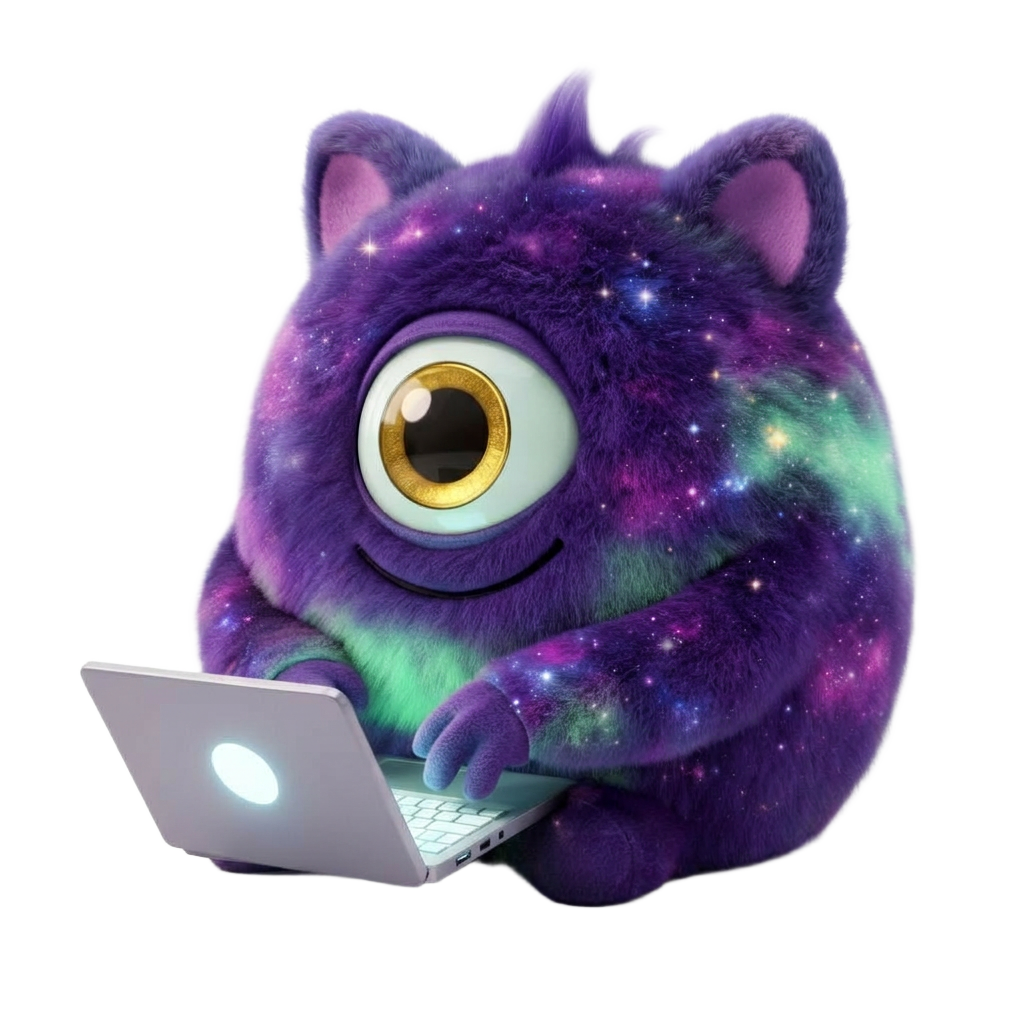 Argus typing email replies on a laptop